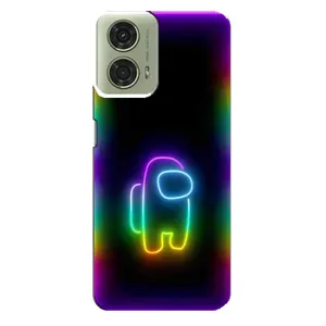 Чохли Амонг Ас для Motorola MOTO G24 (AlphaPrint) (Яскравий скін)