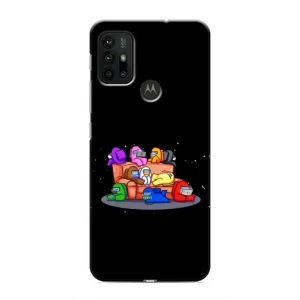 Чехол Амонг Ас для Motorola MOTO G30 (AlphaPrint) (Амонг-ас)
