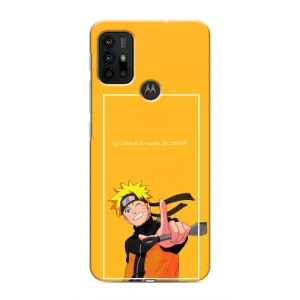 Анимешный чехол для Motorola MOTO G30 (Аниме Наруто)