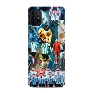 Чехлы Месси для Motorola MOTO G30 (AlphaPrint) (Аргентина Месси)