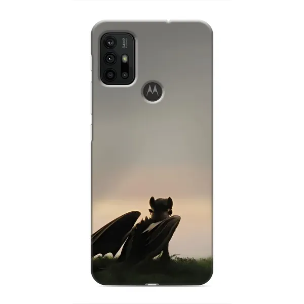 Чехол с принтом «Беззубик» для Motorola MOTO G30
