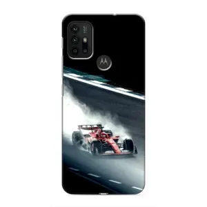 Чехол с принтом «Болид гоночный» для Motorola MOTO G30