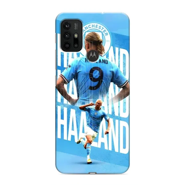 Чехол с принтом «Erling Haaland» для Motorola MOTO G30