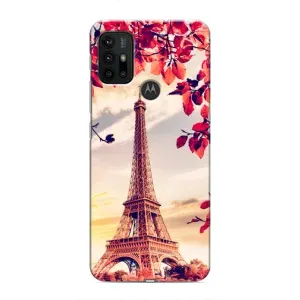 Чехол Эйфелева Башня для Motorola MOTO G30 - (AlphaPrint) (Эйфелева Башня)