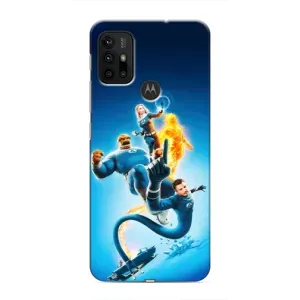 Чехол с принтом Фантастическая четверка для Motorola MOTO G30 (Герои Фантастическая Четверка)