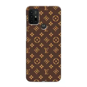 Чехлы Луи Витон для Motorola MOTO G30 (AlphaPrint - LOUIS VUITTON) (фон LOUIS VUITTON)