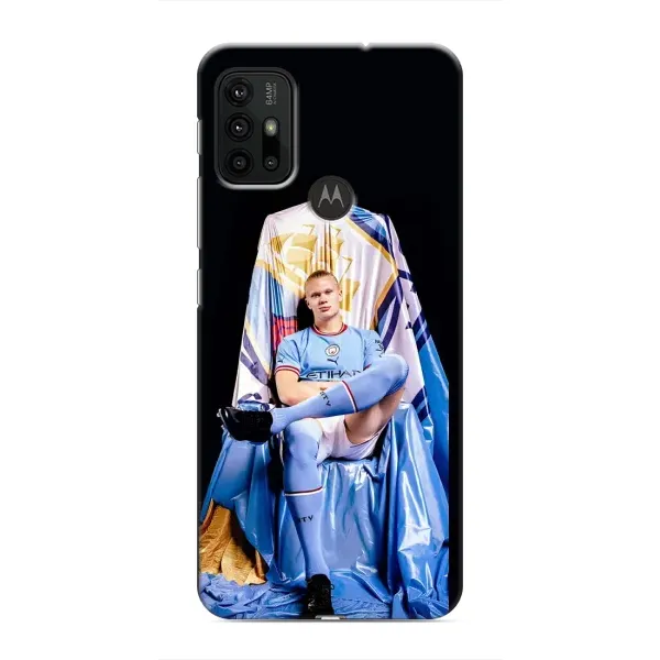 Чехол с принтом «футболист Холанн» для Motorola MOTO G30