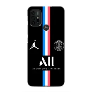 Чехлы PSG для Motorola MOTO G30 (AlphaPrint) (футболка ПСЖ)