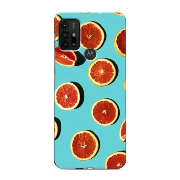 Чохол з принтом «Грейпфрут» для Motorola MOTO G30