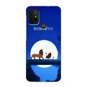 Чехол с принтом «Хакуна Матата» для Motorola MOTO G30