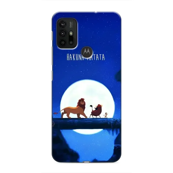 Чехол с принтом «Хакуна Матата» для Motorola MOTO G30