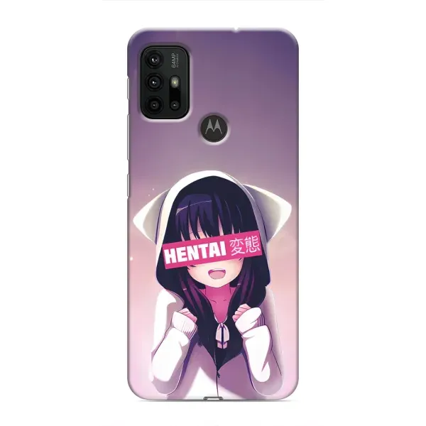 Чехол с принтом «Hentai chan» для Motorola MOTO G30