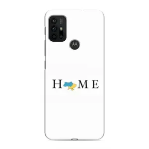 Чехол для Патриота Украины Motorola MOTO G30 - (AlphaPrint) (Home)
