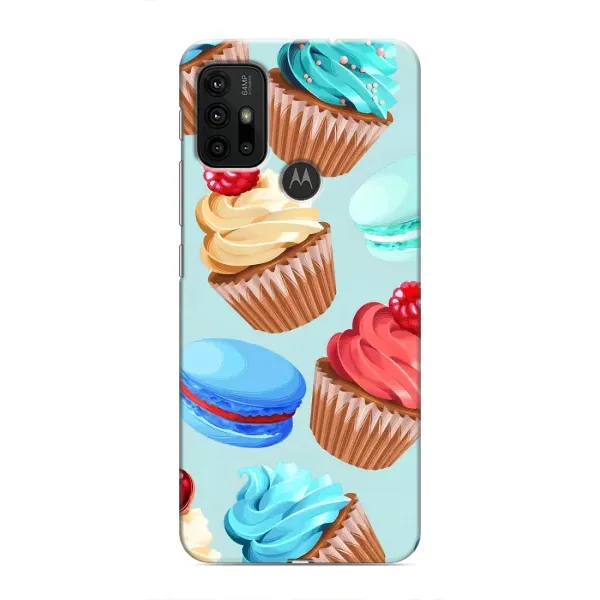 Чохол з принтом «Кексики» для Motorola MOTO G30