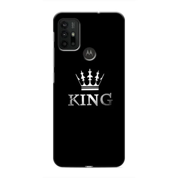 Чехол с принтом «KING» для Motorola MOTO G30
