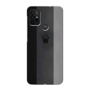 Чехол с Короной Мото G30 - (AlphaPrint) (Коронка)