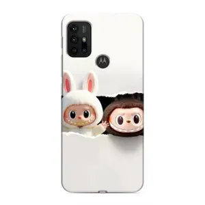 Чехол с принтом «Лабубу» для Motorola MOTO G30