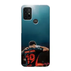 Чехол с футболистом Ламин Ямаль Motorola MOTO G30 (Ламин 19)