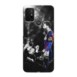Чехлы Месси для Motorola MOTO G30 (AlphaPrint) (Lionel Messi)