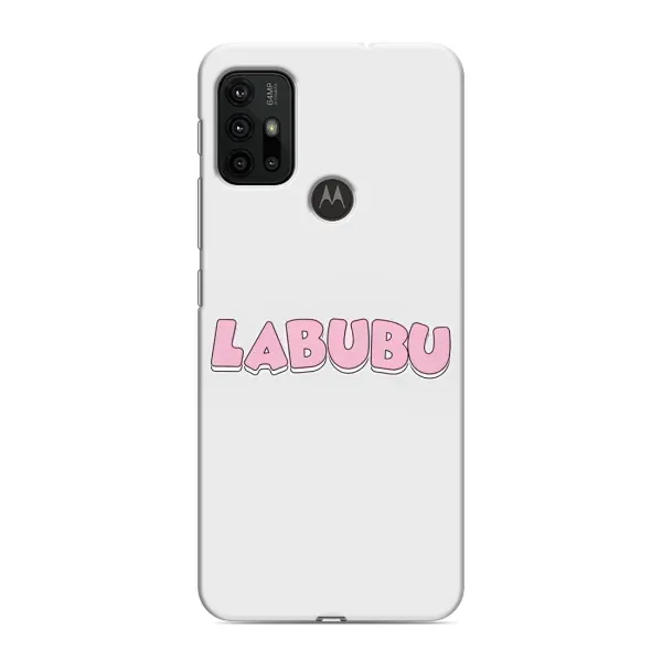 Чехол с принтом «Лого Лабубу» для Motorola MOTO G30