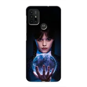 Чехол с принтом «Магическая сфера Уэнздей» для Motorola MOTO G30