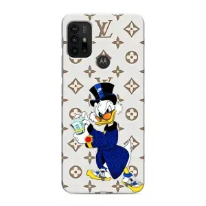 Чехлы для Motorola MOTO G30 - Скрудж МакДак Louis Vuitton (PREMIUMPrint) (Макдак на стиле)