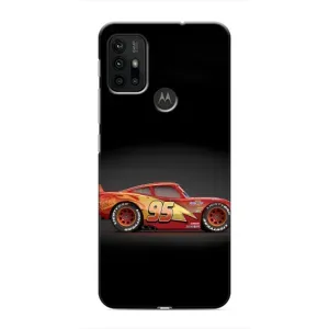 Чехол с принтом «Маквин номер 95» для Motorola MOTO G30