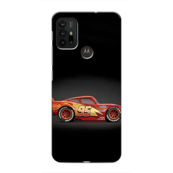 Чехол с принтом «Маквин номер 95» для Motorola MOTO G30