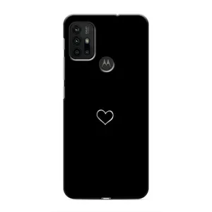 Чехлы для любимой на Мото G30 (VPrint) (Маленькое сердечко)