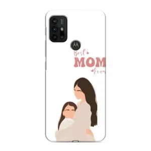 Чехлы для мамы на Motorola MOTO G30 (Мама и дочка)