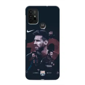 Чехлы Месси для Motorola MOTO G30 (AlphaPrint) (Месси 10)