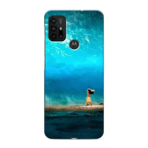 Чехол с принтом «Океан Моана» для Motorola MOTO G30