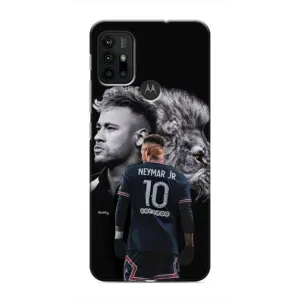 Чехол Неймар для Motorola MOTO G30 (AlphaPrint) (Неймар Лев)