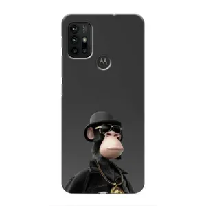 Чехлы с Обезьянами NFT для Motorola MOTO G30 (AlphaPrint) (Обезьяна NFT)