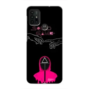 Чехол с принтом «Минимализм Игра кальмара» для Motorola MOTO G30