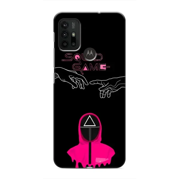 Чехол с принтом «Минимализм Игра кальмара» для Motorola MOTO G30
