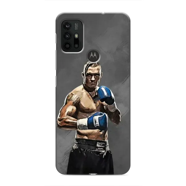 Чехол с принтом «Александр Усик» для Motorola MOTO G30
