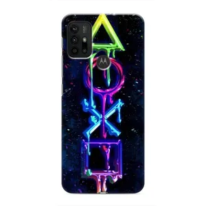 Чохли з тематикою Кіберспорт для Motorola MOTO G30 (VPrint) (Pleystation лого)