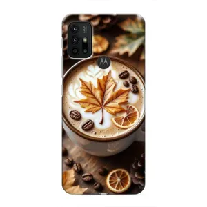 Чехол с принтом «Пряный кофе» для Motorola MOTO G30