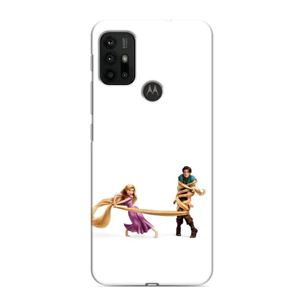 Чехол с принтом «Рапунцель и Флин» для Motorola MOTO G30