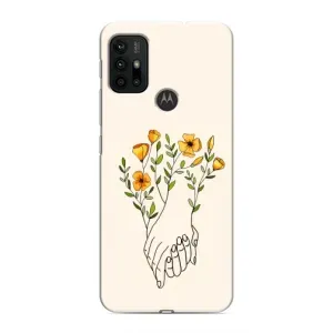 Чехлы для любимой на Мото G30 (VPrint) (Руки любви)