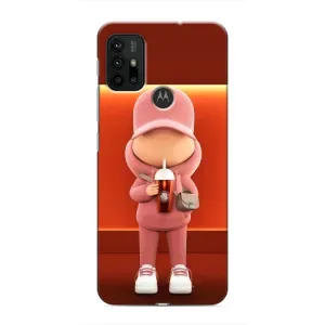 Крутые Чехлы Луи Виттон для Motorola MOTO G30 (AlphaPrint) (С Кофе)