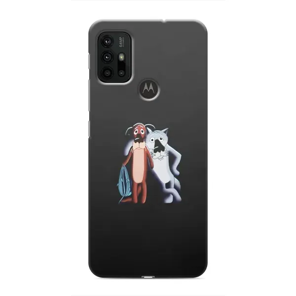 Чохол з принтом «Жив був пес» для Motorola MOTO G30