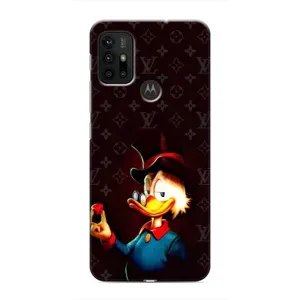 Чехлы для Motorola MOTO G30 - Скрудж МакДак Louis Vuitton (PREMIUMPrint) (Скрудж с бриллиантом)