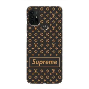 Чехол для Motorola MOTO G30 с картинкой Supreme (AlphaPrint) (Supreme LV)