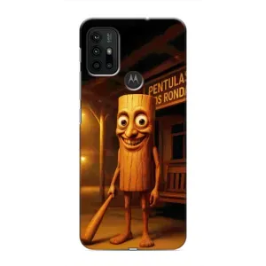 Чехол с мемом Тралалело тралала на Motorola MOTO G30 (Тунг тунг сахур)