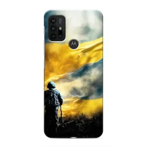 Украинские, патриотические Чехлы для Мото G30 (Война)