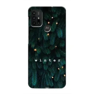 Новогодние, Праздничные Чехлы для Motorola MOTO G30 - 2024 год (Winter)