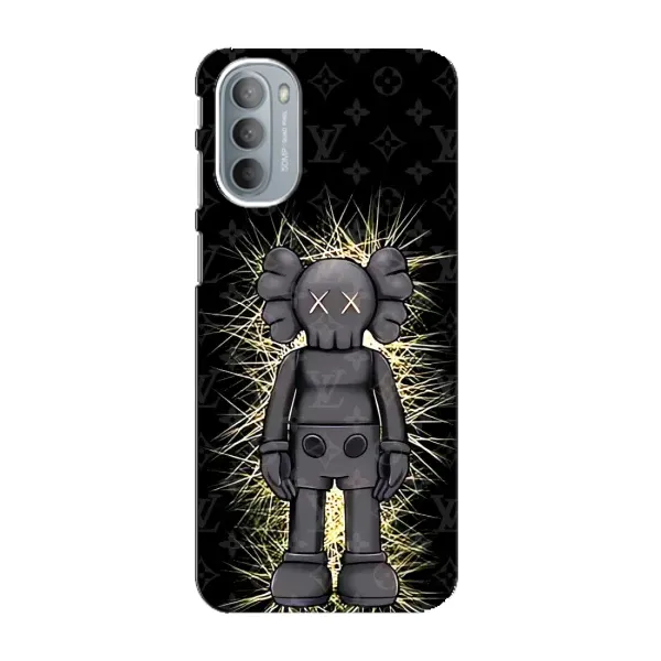Чохол з принтом «Bearbrick LV» для Motorola MOTO G31