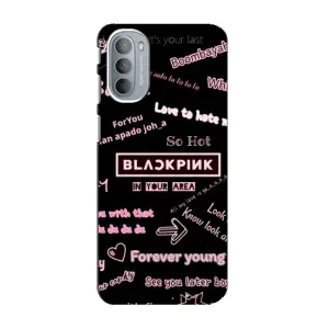 Чохол з принтом «BLACKPINK» для Motorola MOTO G31